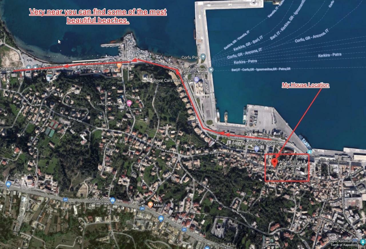 Filoxenos Houses Corfu Island Mantouki Dış mekan fotoğraf